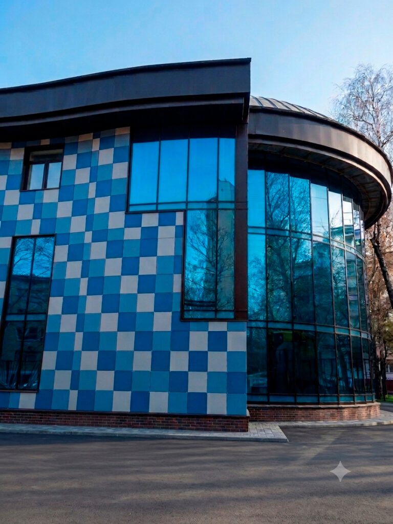 Фитнес «СССР» Царицыно — работа Wall Glass