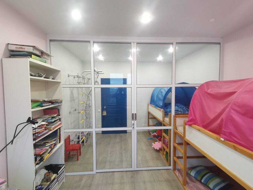 LOFT перегородки — Квартира г. Королев