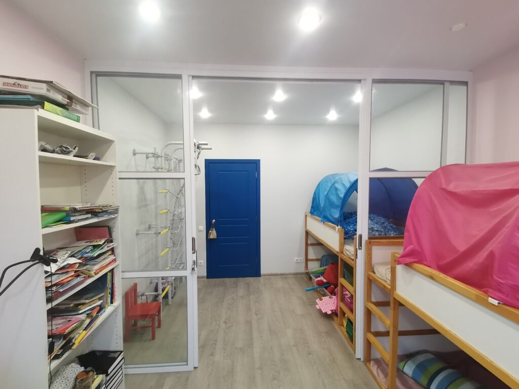 LOFT перегородки — Квартира г. Королев
