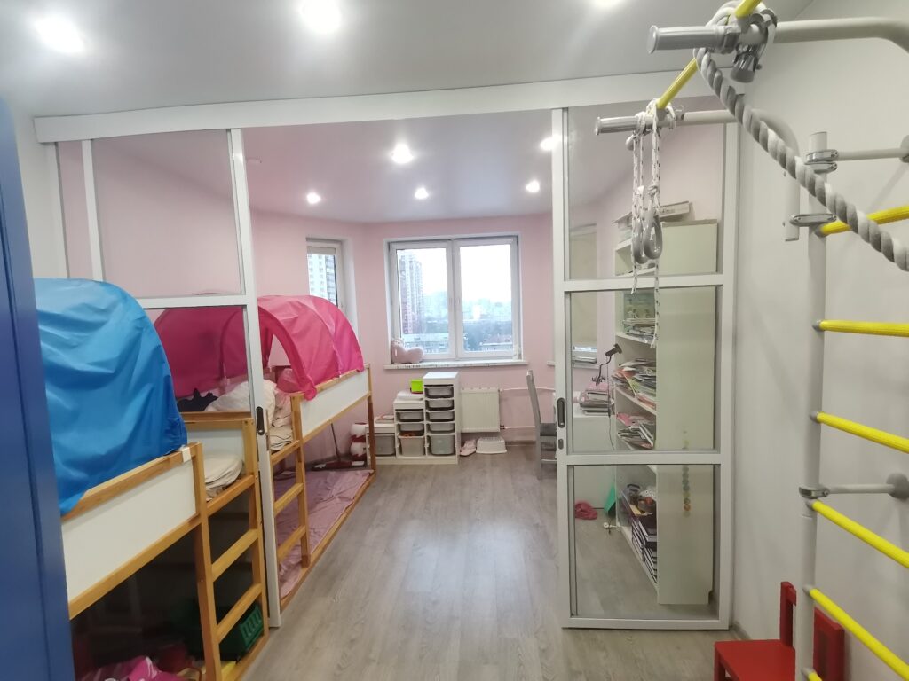 LOFT перегородки — Квартира г. Королев