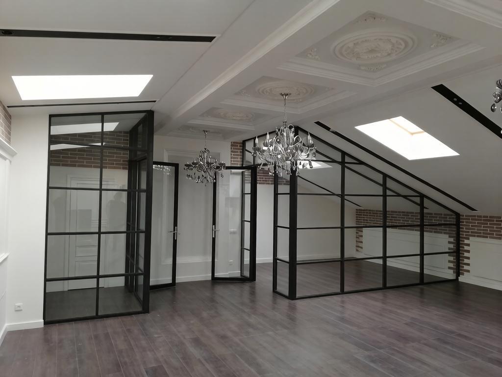 Офисные LOFT-перегородки на Мясницкой — работа Wall Glass